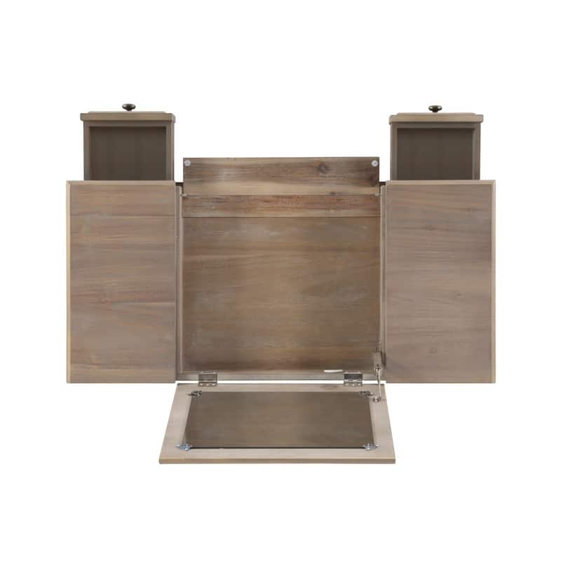 Marilyn Gray Wash Vanity Set