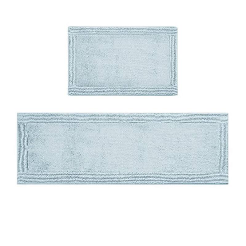 Cotton Tufted 3000 GSM Reversible Bath Rug