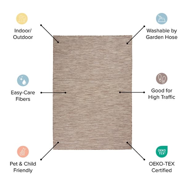 Nourison Positano Indoor/Outdoor Moroccan Area Rug