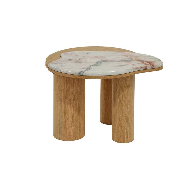 Cascade Marble End Table