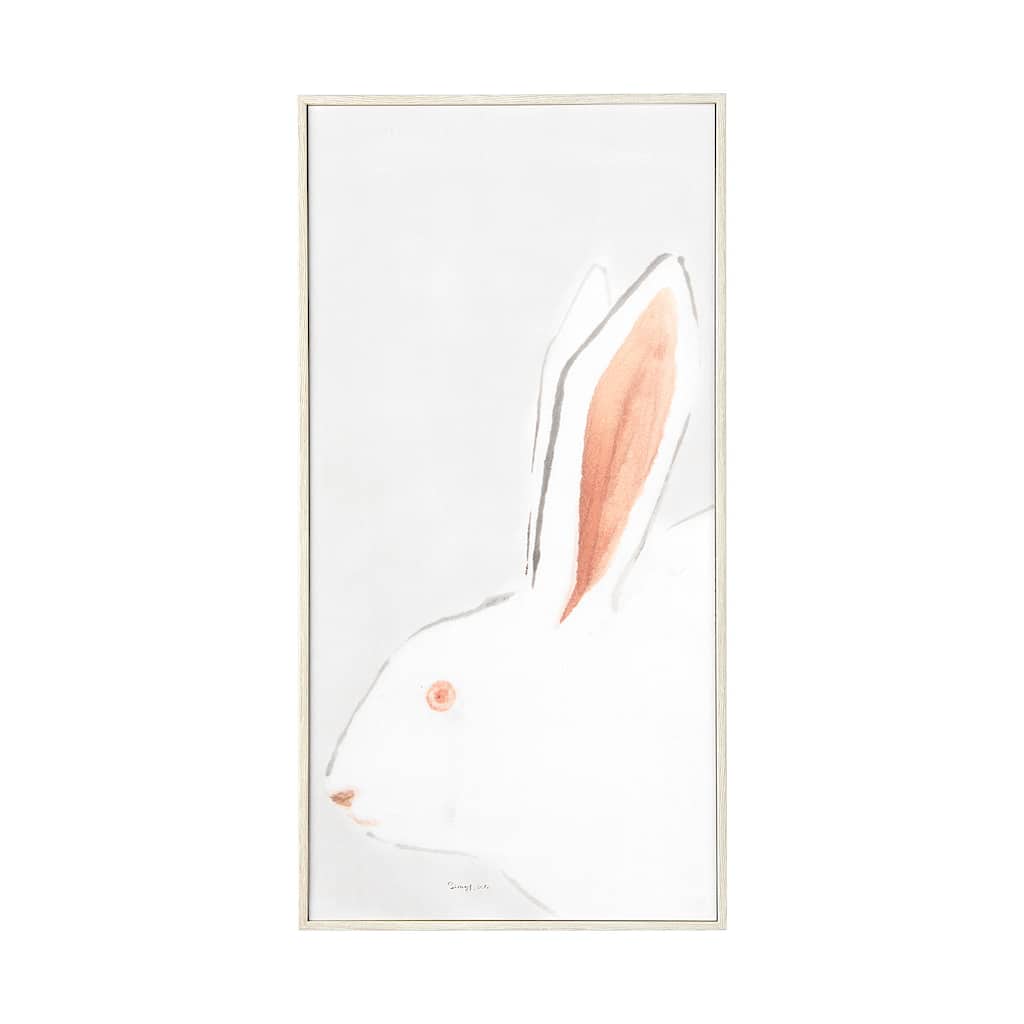 Rabit Gazing II Framed Art Print