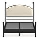 preview thumbnail 17 of 21, The Gray Barn Epona Modern Curved Metal Four Poster Bed