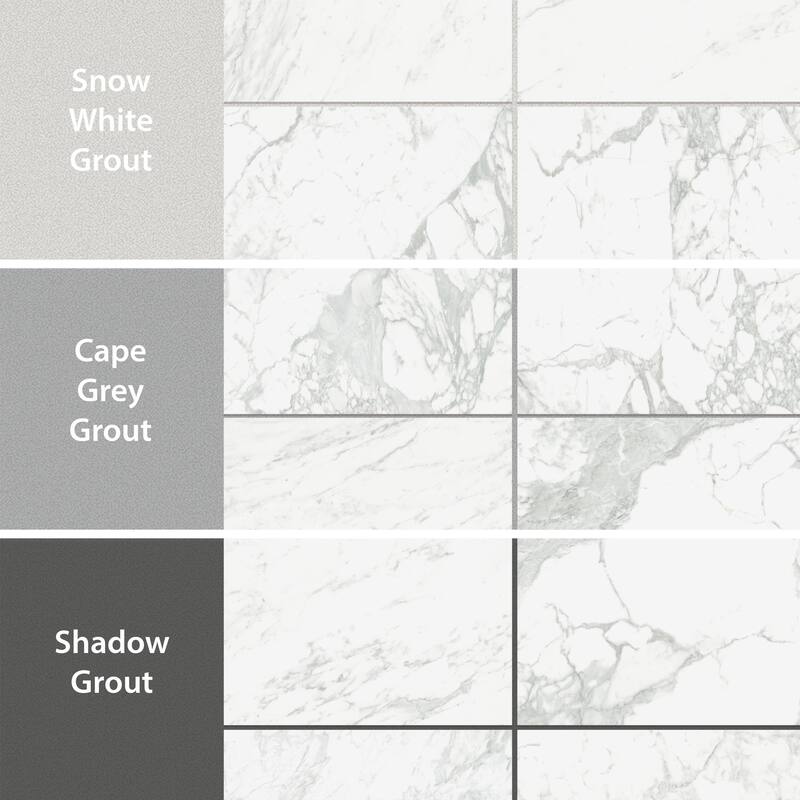 Merola Tile Reve Blanc 23-1/2" x 23-1/2" Porcelain Floor and Wall Tile