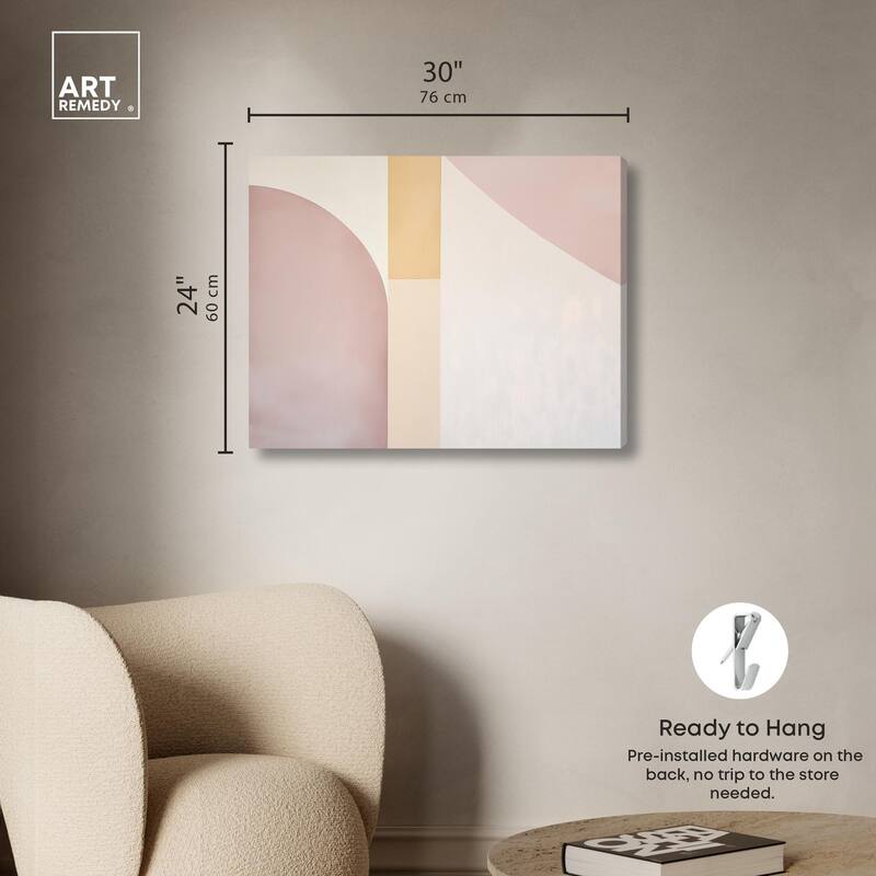 Gentle Color Strength I Canvas by Art Remedy, Gallery Wrapped