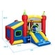 preview thumbnail 6 of 8, Gymax Inflatable Bounce House Kids Slide Jumping Castle w/ Ball Pit - See Details