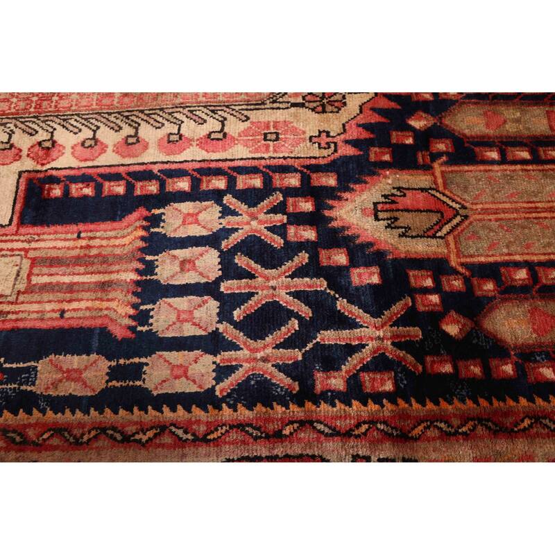 ECARPETGALLERY Hand-knotted Konya Anatolian Dark Navy Wool Rug - 5'5 x 7'7