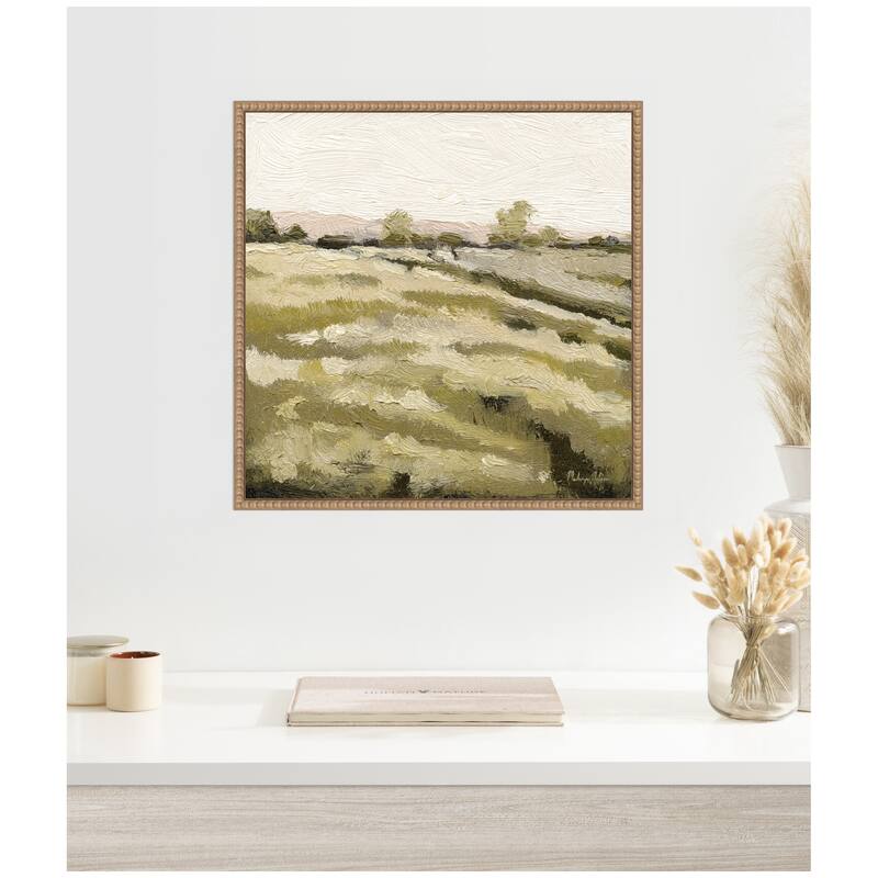 Kate and Laurel Petit Views No 10 by Mackenzie Nelson Framed Canvas Wall Art Print