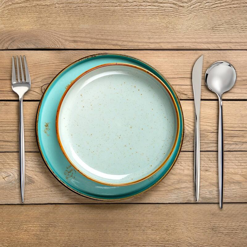 Skandia™ Zephyr Mirror - 20 Piece Flatware Set, Service for 4, Forged