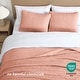 preview thumbnail 8 of 38, Crinkle Texture Microfiber 3-Piece Quilt Set, Enzyme Washed, Oversized