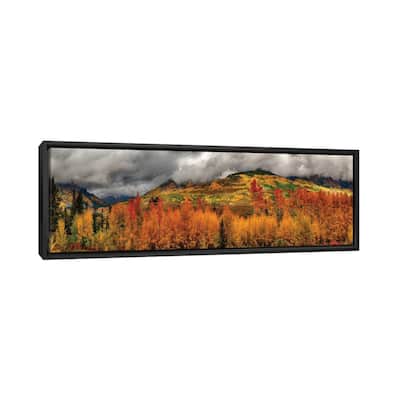 iCanvas "Autumn Scene At Crested Butte, Colorado" by OLena Art Framed Canvas Print