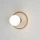 preview thumbnail 7 of 9, Maxim 26091 Hollywood 5" Tall Bathroom Sconce