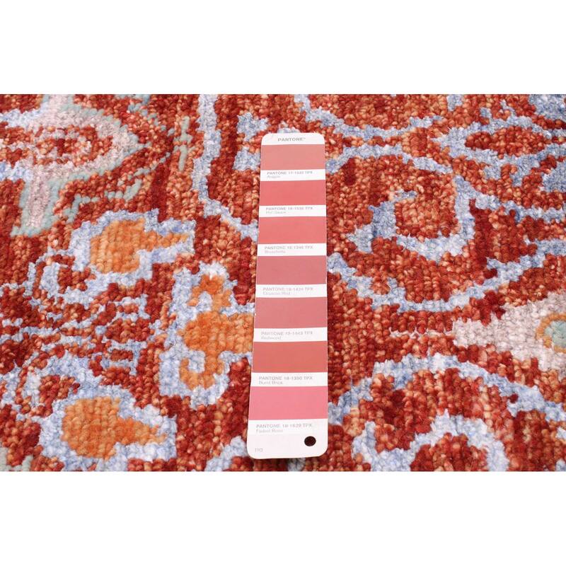 ECARPETGALLERY Hand-knotted Mystique Dark Copper Wool Rug - 10'0 x 13'8