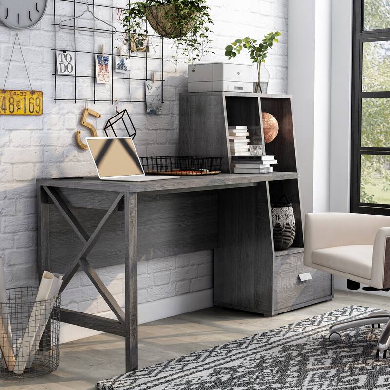 Jessica Modern 70-inch Computer Desk with USB Ports by Furniture of America