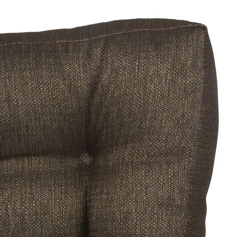Klear Vu Gripper Home Square Seat Non-Slip Tufted Extra Thick Floor Cushion