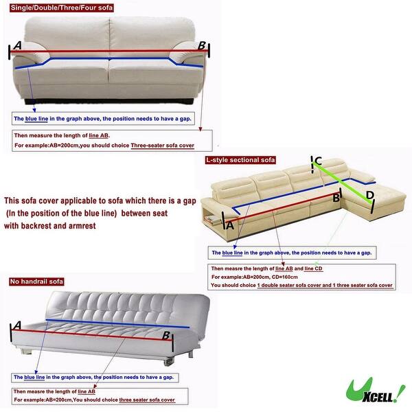 Shop Stretch Sofa Covers Chair Cover Couch Sofa Slipcover For 1 2