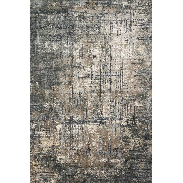 Alexander Home Industrial Accent Polyester Area Rug | Overstock.com