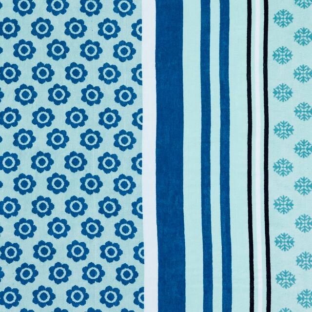 Luxurious Cotton Printed Beach Towel