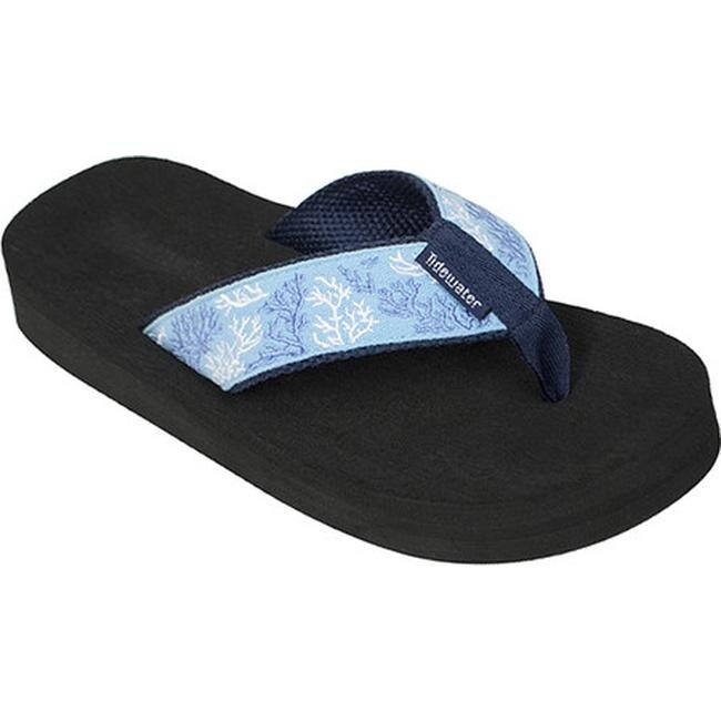 coral reef flip flops
