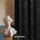 preview thumbnail 72 of 106, Deconovo Silver Line 52 Width Curtain Panel Pair (2 Panel)