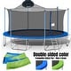 preview thumbnail 1 of 9, Trampoline Kids and Adults Outdoor Jumbo Round 16 Ft Trampoline with Enclosure