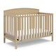 preview thumbnail 17 of 35, Graco Benton 5 in 1 Convertible Crib with Premium Foam Crib and Toddler Mattress Driftwood