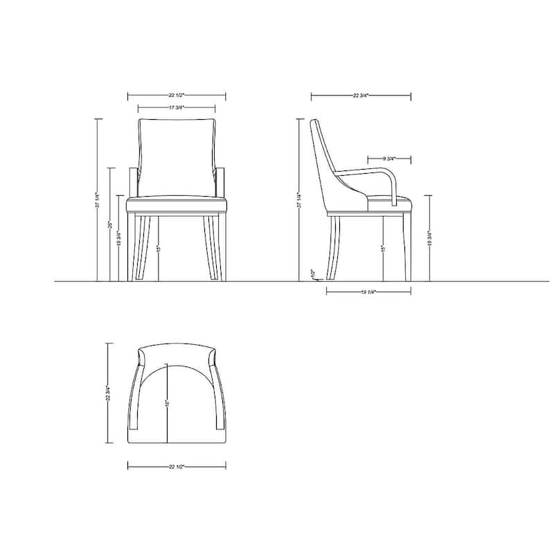 Manhattan Comfort Shubert Multi Piece Modern Faux Leather and Velvet Dining Chair Set