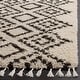 preview thumbnail 9 of 13, SAFAVIEH Moroccan Fringe Shag Duyen 2-inch Thick Rug