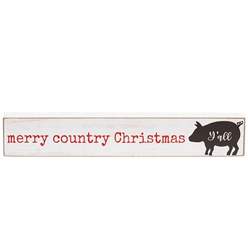 From Our Herd to Yours Mini Sticks for Farmhouse Decor 4 Asstd. - 6” x 0.50” x 1”