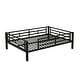 preview thumbnail 11 of 23, Full Size House Platform Bed with LED Lights and Storage