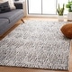 preview thumbnail 2 of 24, SAFAVIEH Handmade Ebony Shafeeka Modern Trellis Wool Rug