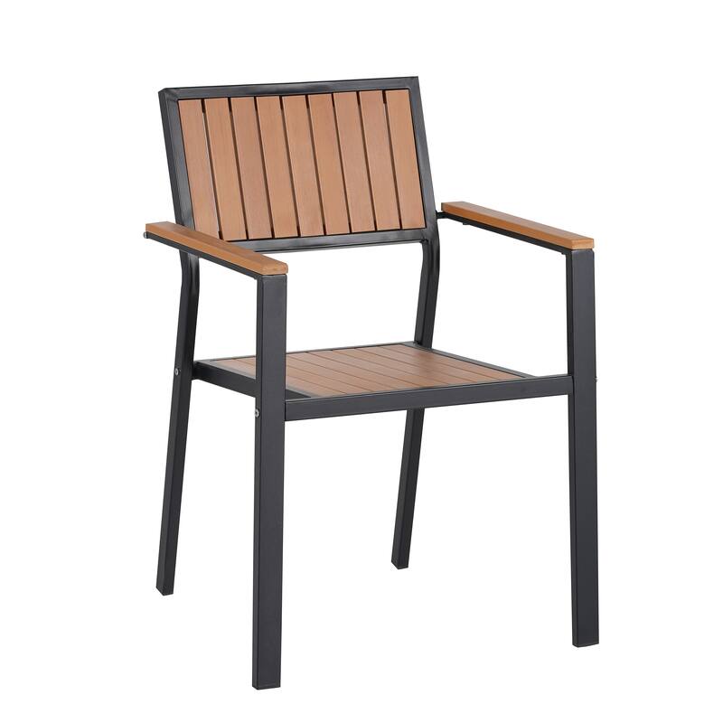 7-Piece Outdoor Dining with a Flexible Set Including Six Chairs and a Table - N/A