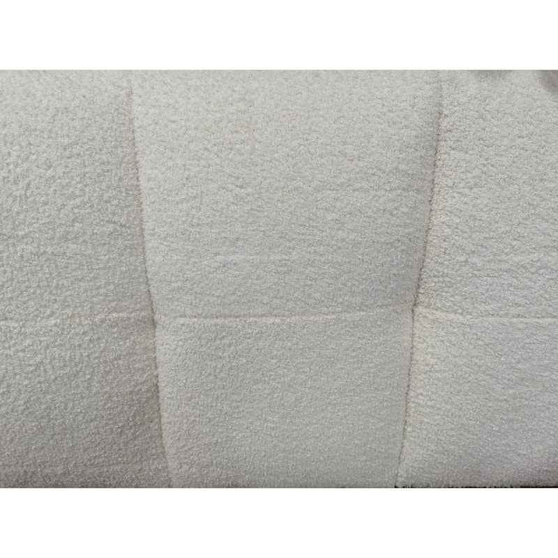 100.8" Teddy Velvet Sofa CouchModern Loveseat/Sofa/Couch with Armrest