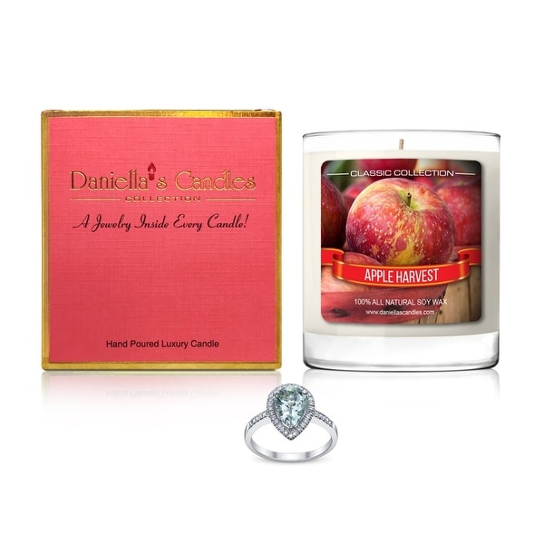 Daniella's Candles Apple Harvest Jewelry Candle, Earrings