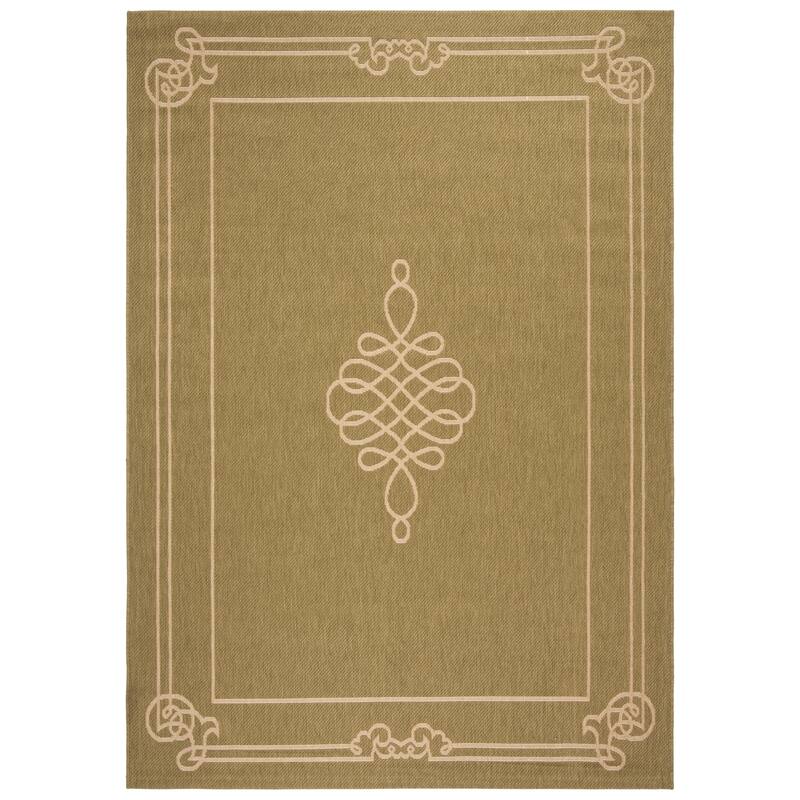 SAFAVIEH Courtyard Vasudha Indoor/ Outdoor Waterproof Patio Backyard Rug