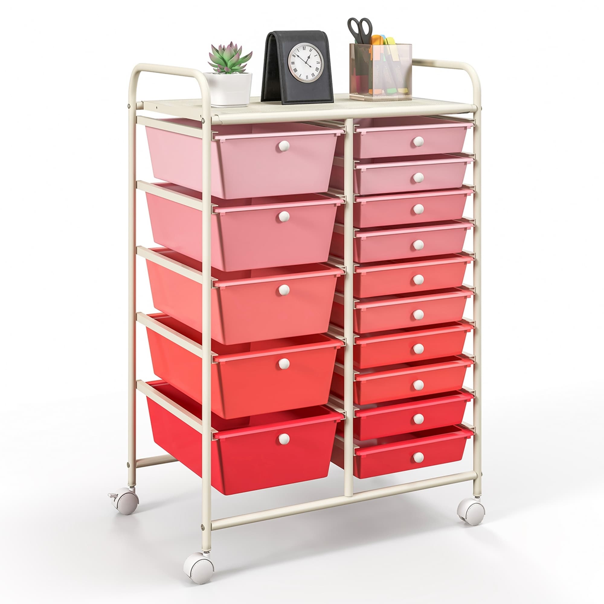 Up To 55% Off on Costway 15 Drawer Rolling Sto