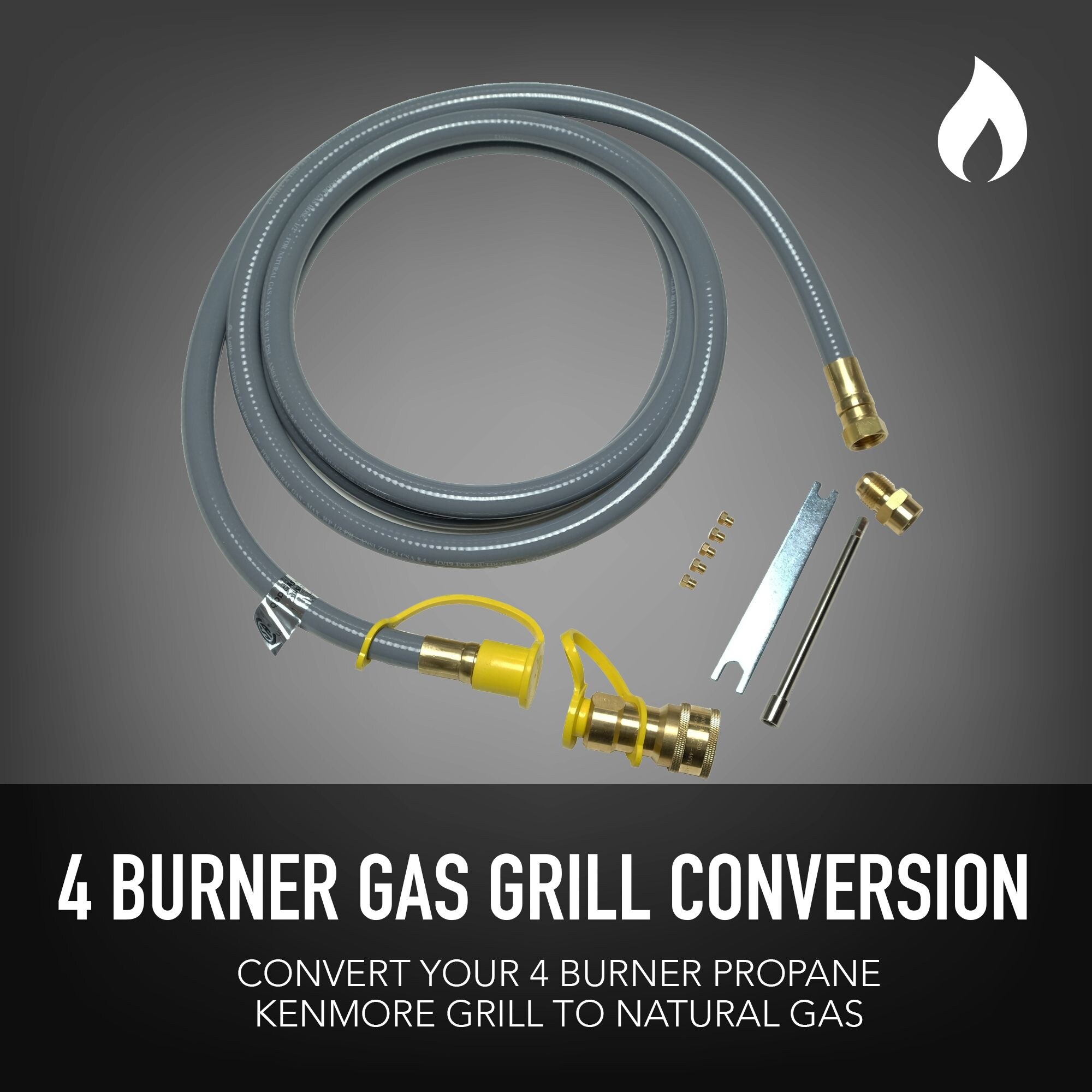 kenmore grill natural gas conversion kit