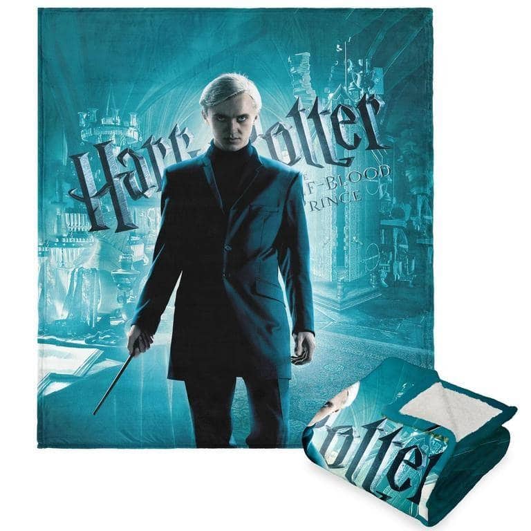 Warner Brothers Harry Potter Silk Touch Sherpa Throw Blanket