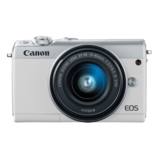 Canon EOS M100 Mirrorless Camera w/ 15-45mm Lens Wi-Fi, Bluetooth, and. Opens flyout.