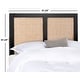 preview thumbnail 5 of 14, SAFAVIEH Vienna Cane Headboard
