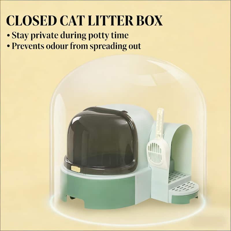 Covered Litter Box