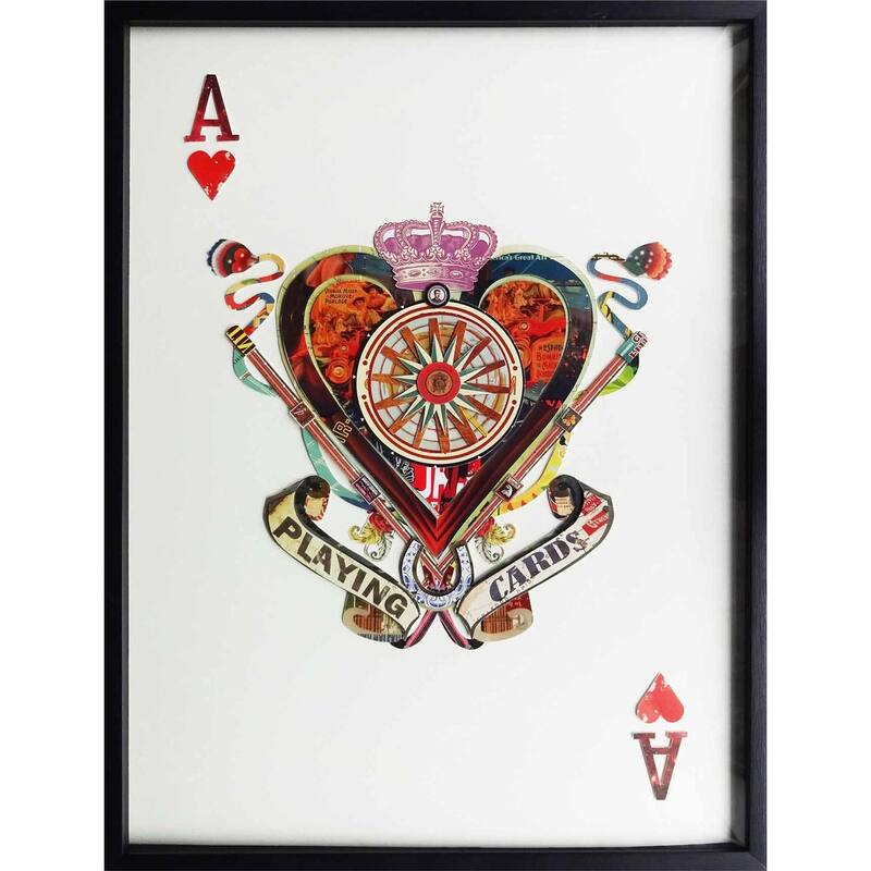 Ace of heart playing card