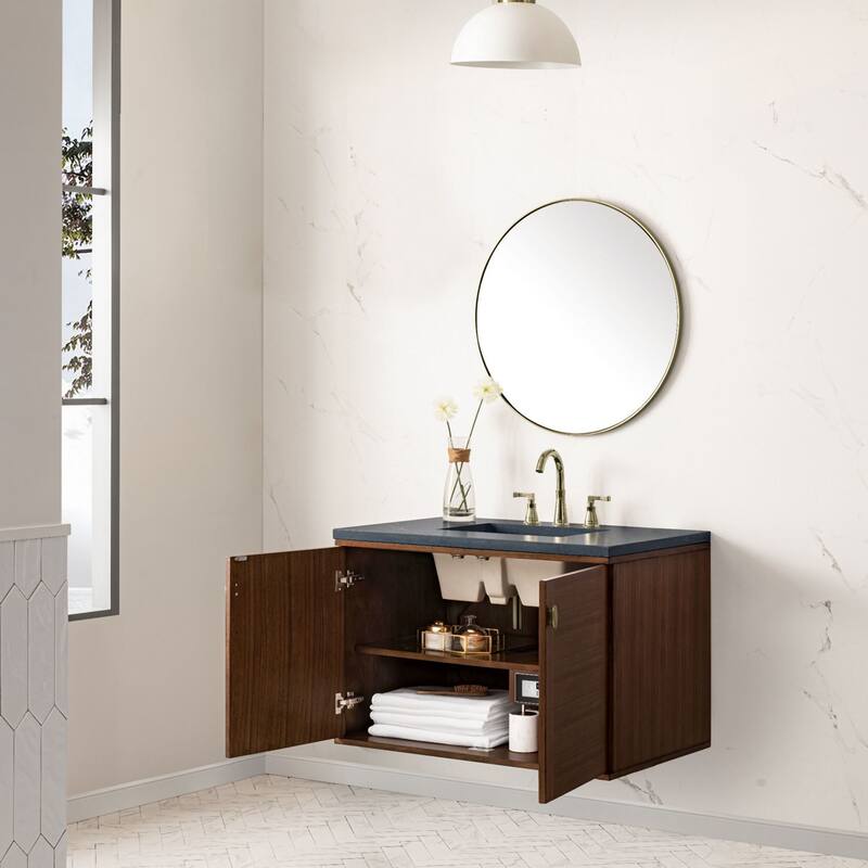James Martin Vanities 670-V36-3CSP Amberly 36" Free Standing or Wall