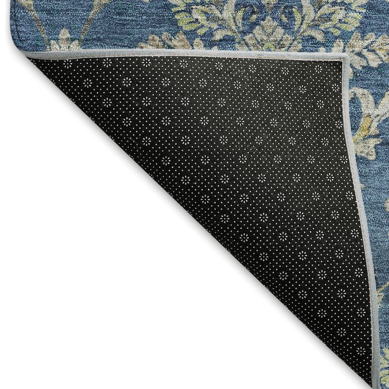 Machine Washable Indoor/ Outdoor Traditional Marrakesh Chantille Rug
