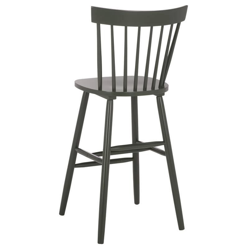 SAFAVIEH Belva 30-inch Spindle Farmhouse Bar Stool (Set of 2) - 20" W x 21" D x 44" H - 20"W x 21"D x 44"H