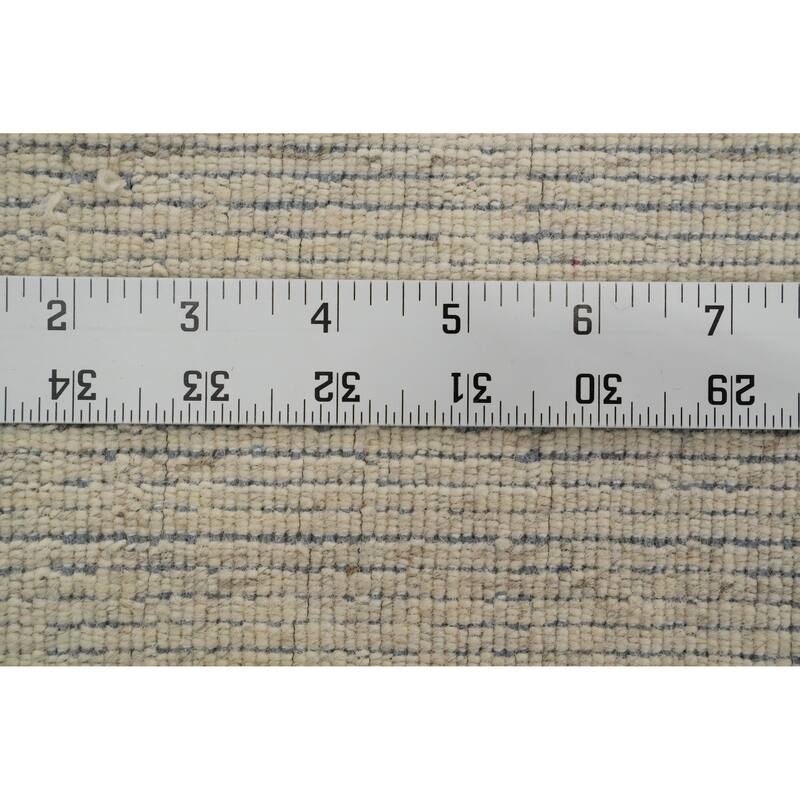Hand Knotted Oriental 100% Wool Carpet Tribal Animal Pictorial Beige & Ivories Gabbeh Area Rug - 9' 11'' X 9' 10''