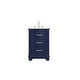 preview thumbnail 1 of 67, Bennett Single Bathroom Vanity Blue - 24"