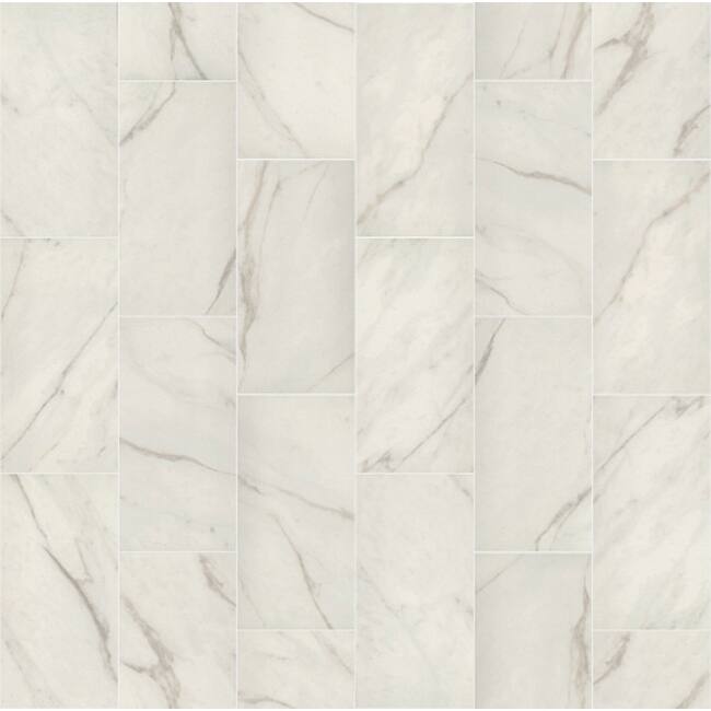 Shaw Serene - 12" x 24" Rectangle Tile - Polished Marble Visual - Sold - Golden Calacata