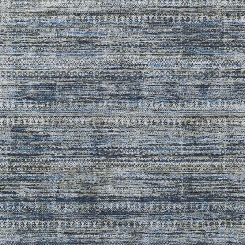 HomeRoots Striped Transitional Rectangle Outdoor Rug