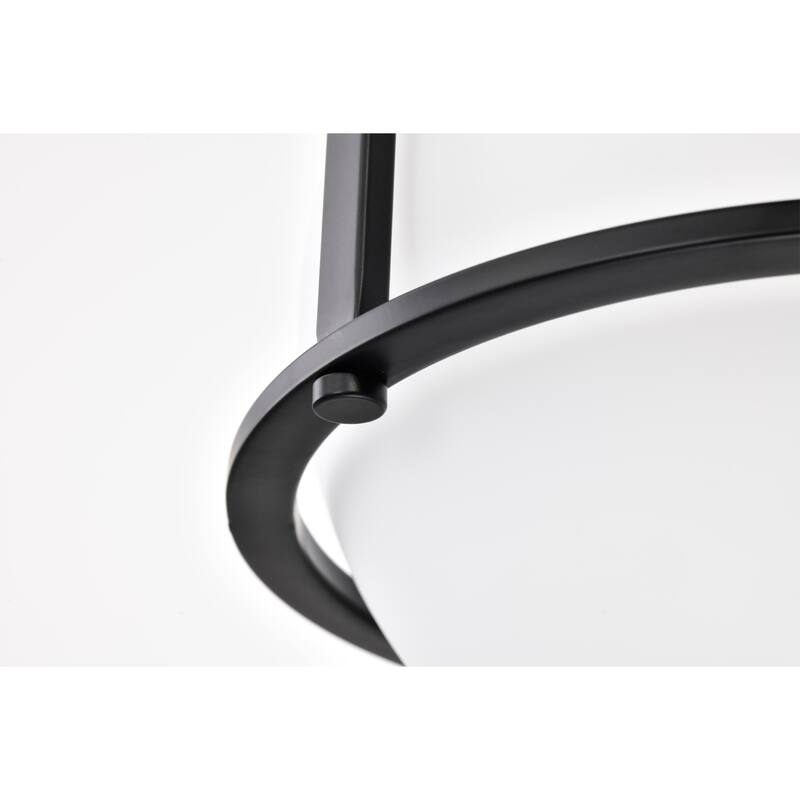 Moonrise 11 Inch Modern Opaque Glass Pendant