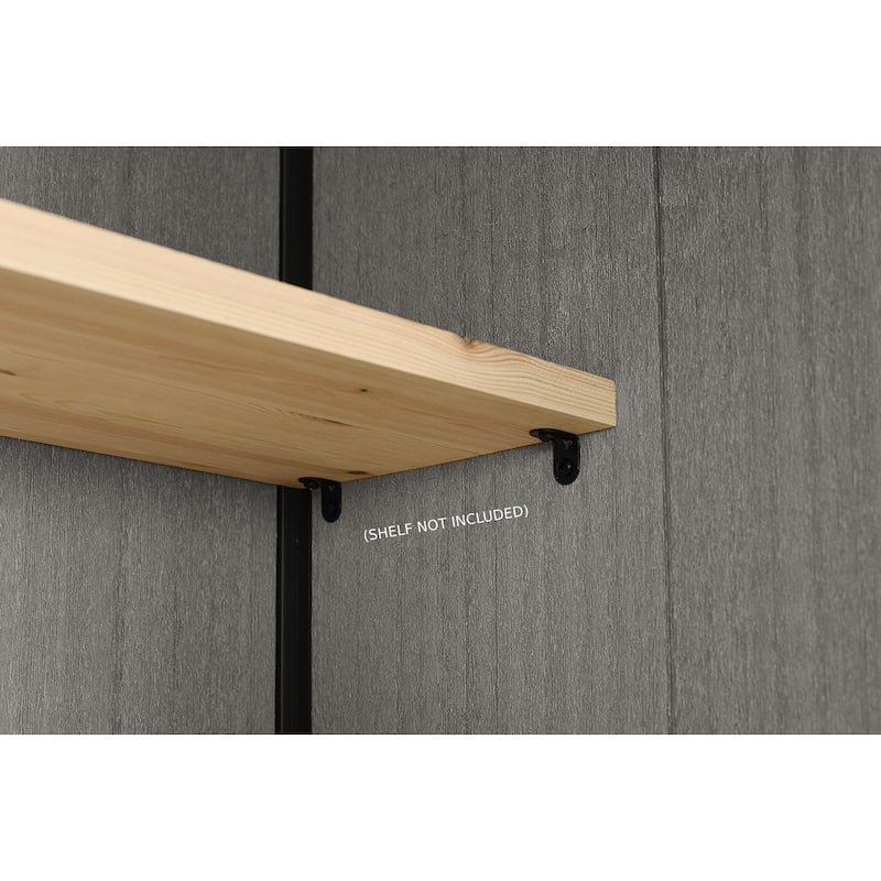 Keter Patio Store Horizontal Resin Outdoor Storage Shed for Patio Furniture and Tools, Grey - 4.6x4